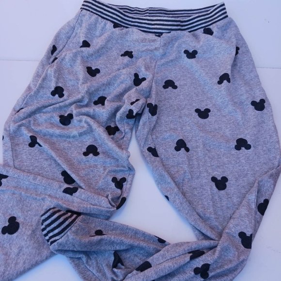 Disney Size S Gray Mouse Pants - Picture 2 of 6